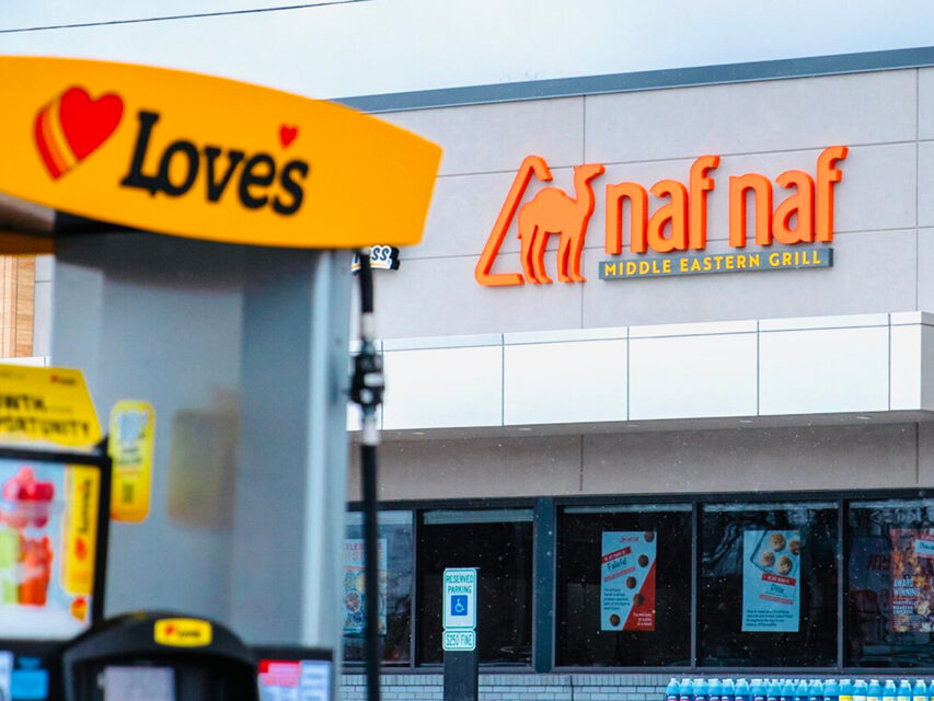 Naf Naf Grill Opens New Location at Love's Travel Stop in White House ...